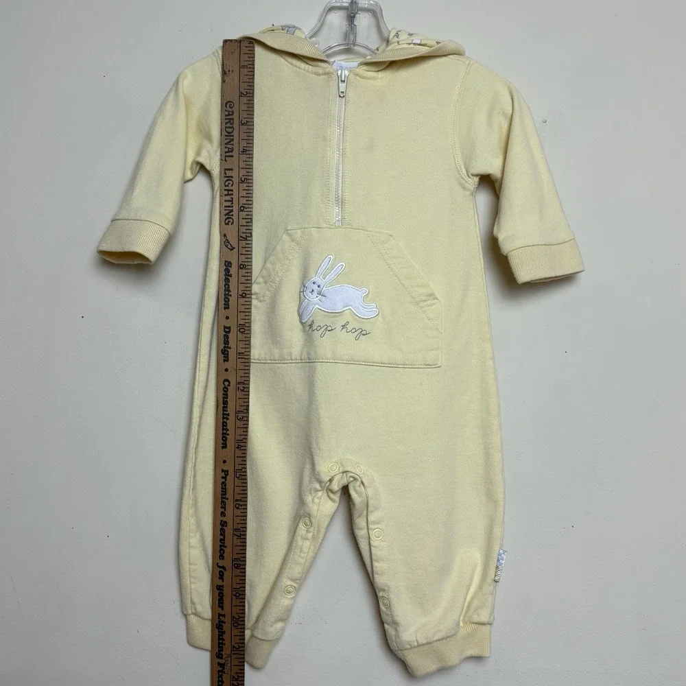 Little Garden 1998 Gymboree Vintage Rainbow Tag Romper Infant Bunny Rabbit 6-12M